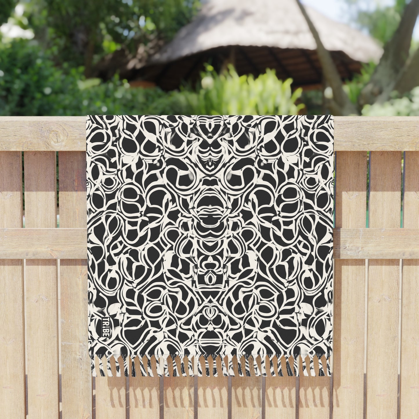 SCRIBBLES Sarong - Onyx