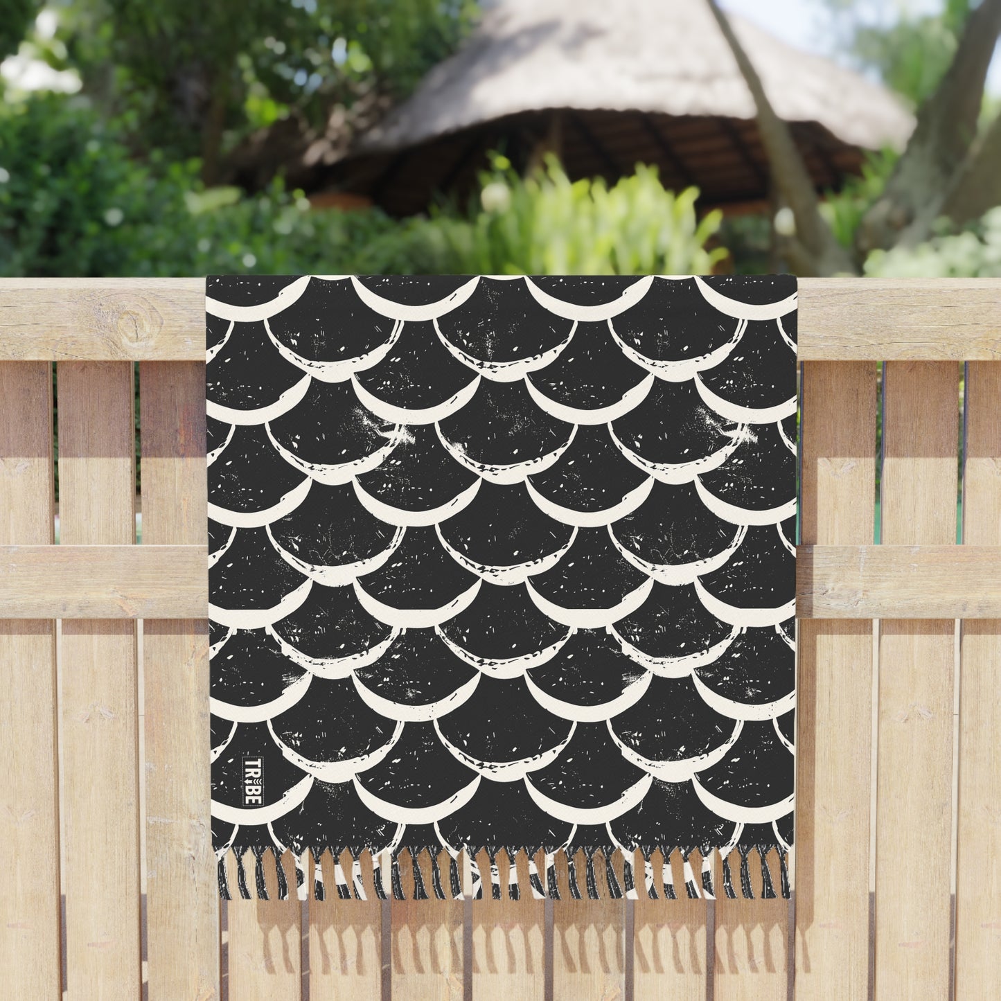FISH FISH BISH Sarong - Onyx