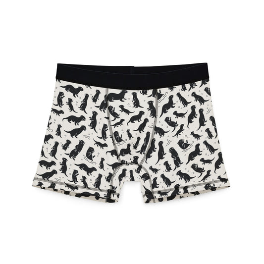 OTTERLY ADORABLE Men's Boxer Briefs - Bone