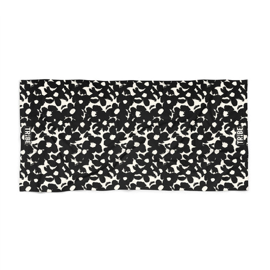 PANSY Beach Towel - Onyx
