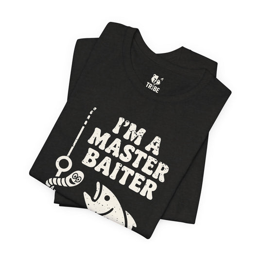 MASTER BAITER Jersey Tee - Bone Design