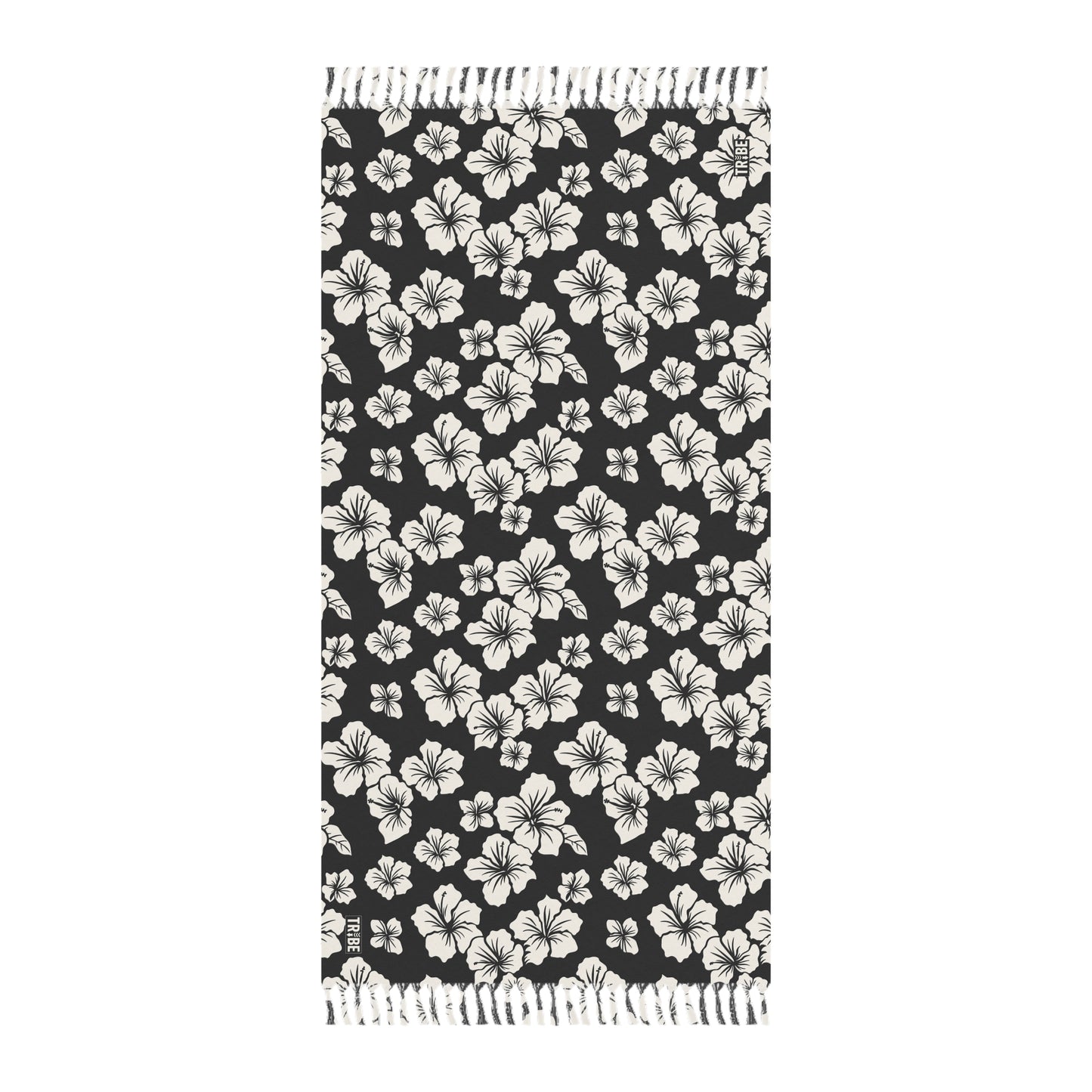 HIBISCUS Sarong - Onyx