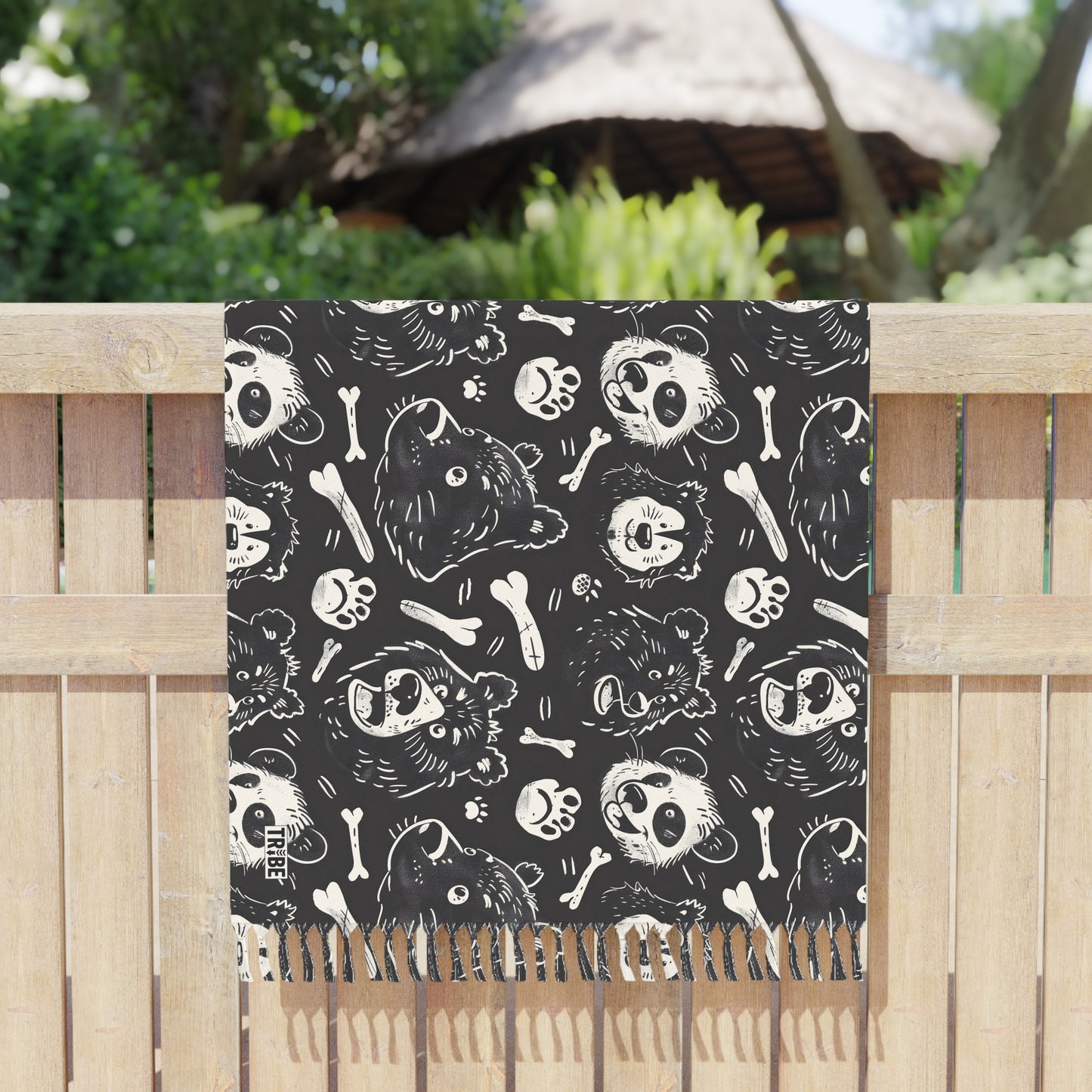 BEAR BONES Sarong - Onyx