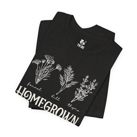 HOMEGROWN PATRIOTISM Jersey Tee - Bone Design