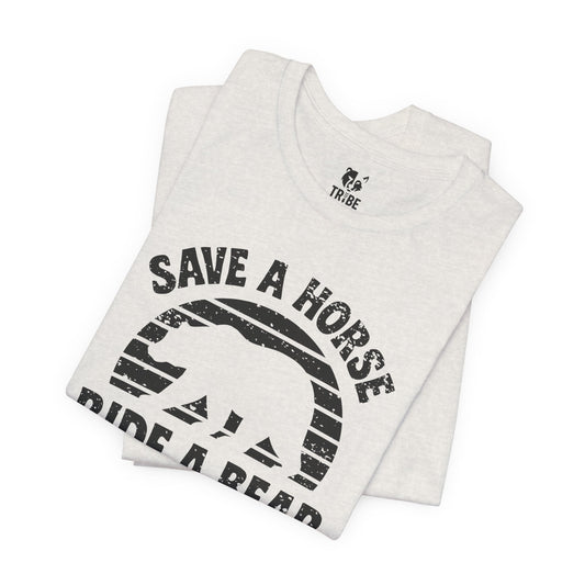 RIDE A BEAR Jersey Tee - Onyx Design