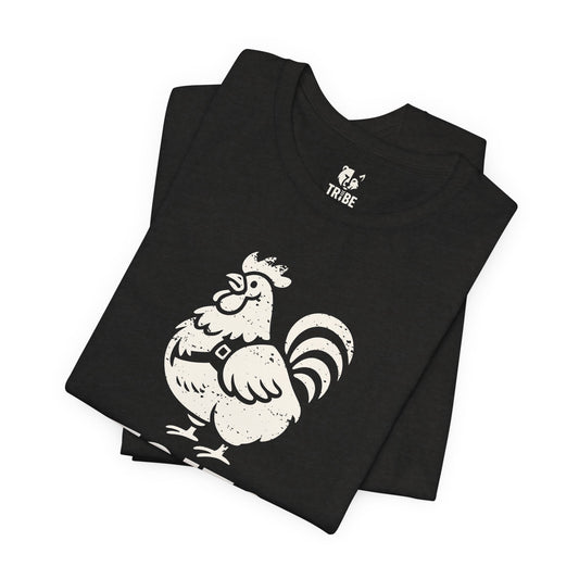 #TGIFCF Jersey Tee - Bone Silhouette Design