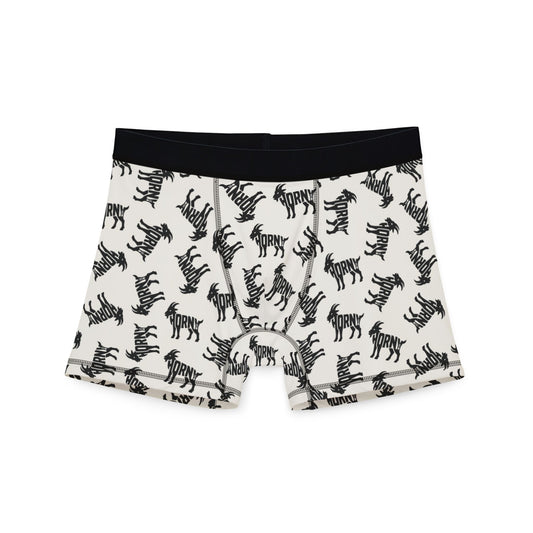 HORNY GOAT Men's Boxer Briefs - Bone