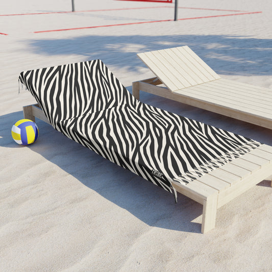 ZEBRA Sarong - Onyx & Bone