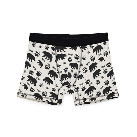 BEAR TRIBE Men's Boxer Briefs - Bone