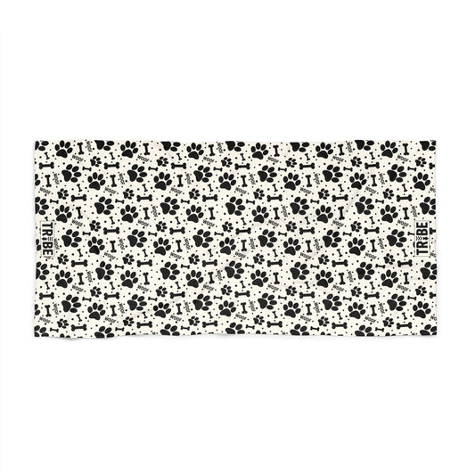 PAWFECT PUP Beach Towel - Bone