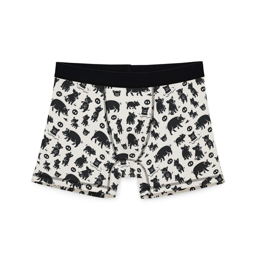 LITTLE PIGGY Men's Boxer Briefs - Bone