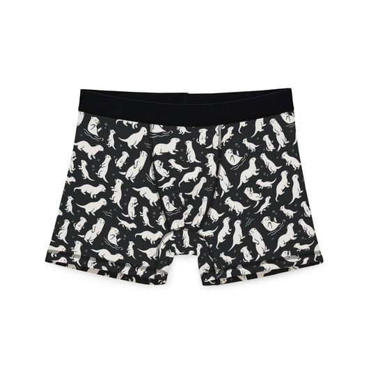 OTTERLY ADORABLE Men's Boxer Briefs - Onyx