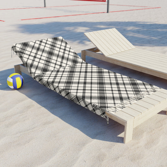 TARTAN Sarong - Bone