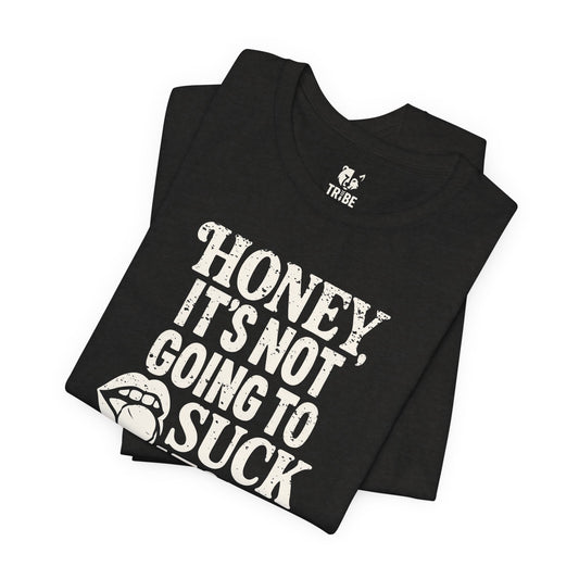 SUCK ITSELF Jersey Tee - Bone Design