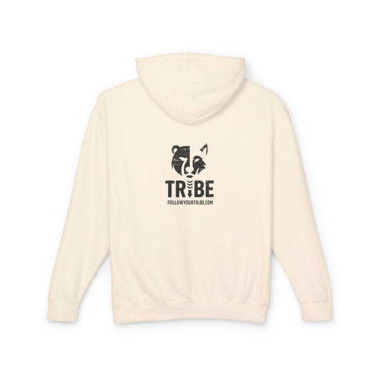 MUSCLE BEAR Lightweight Hoodie - Onyx Silhouette Design