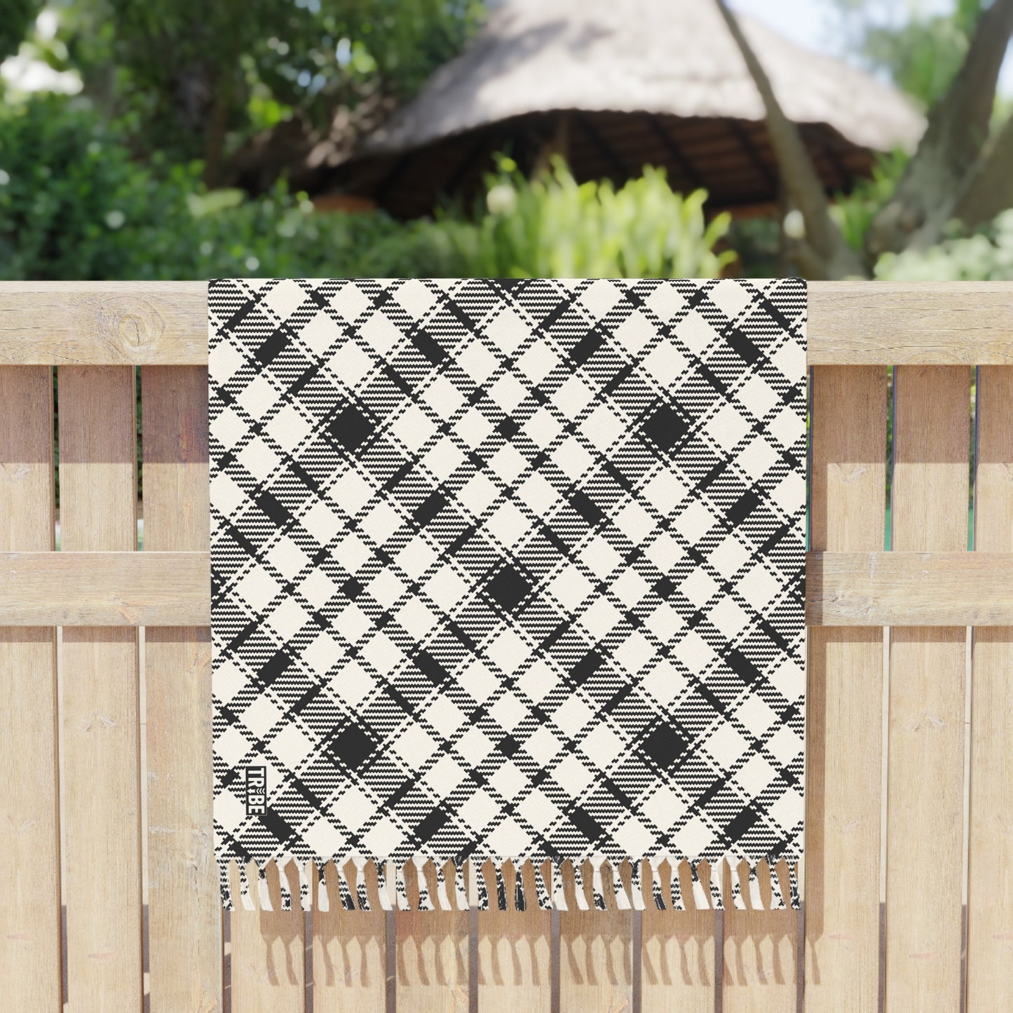 TARTAN Sarong - Bone