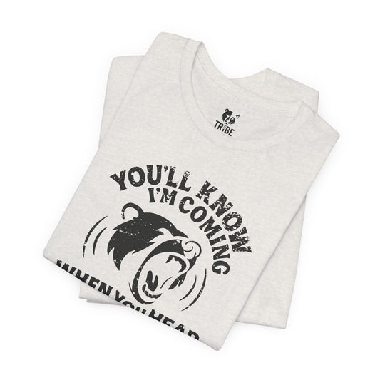 HEAR ME GROWL Jersey Tee - Onyx Design