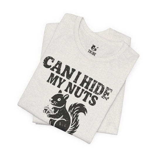 HIDE MY NUTS Jersey Tee - Onyx Design