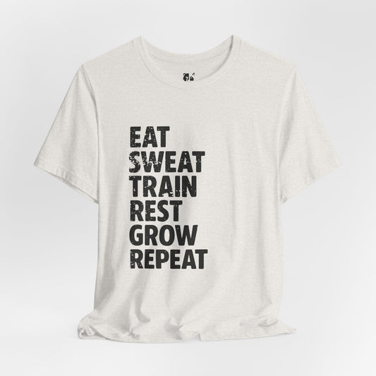 GYM RAT TRIBALIST Jersey Tee - Onyx Design