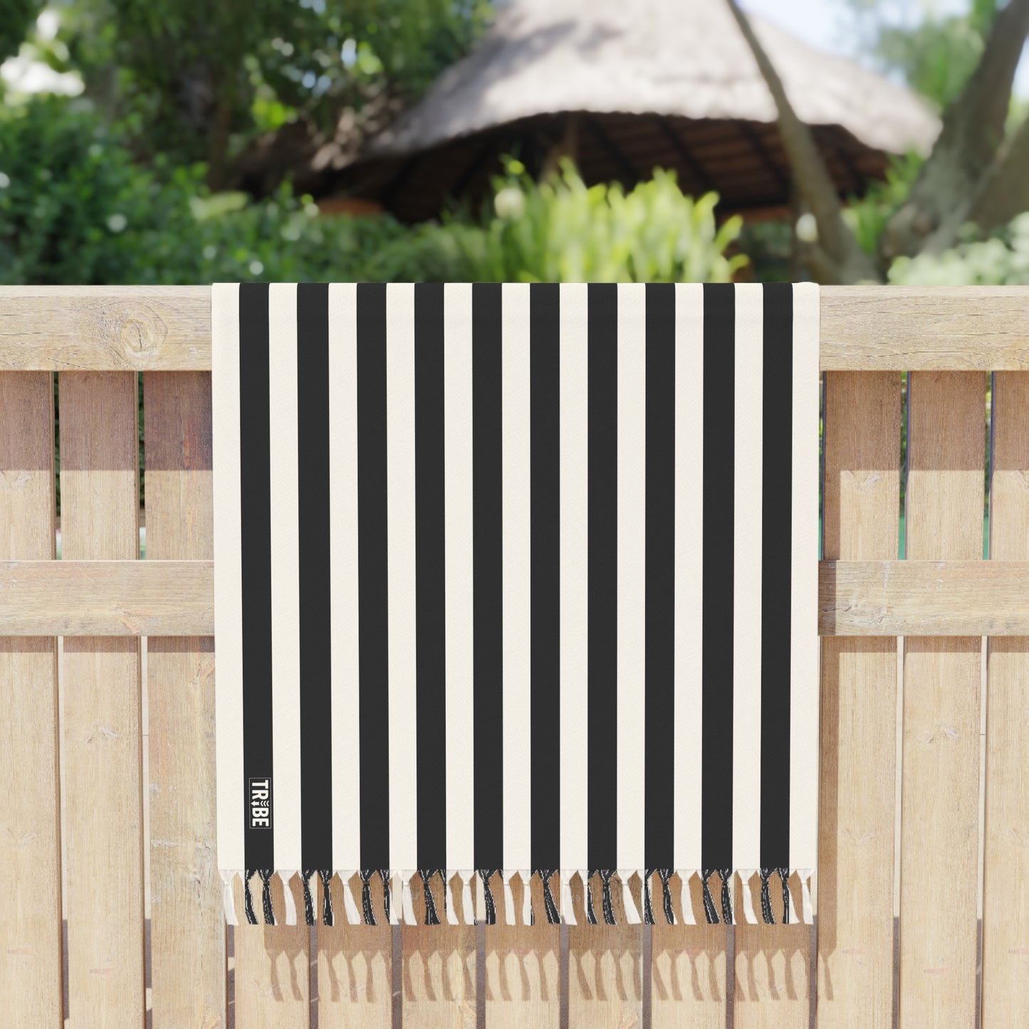 STRIPED Sarong - Onyx & Bone