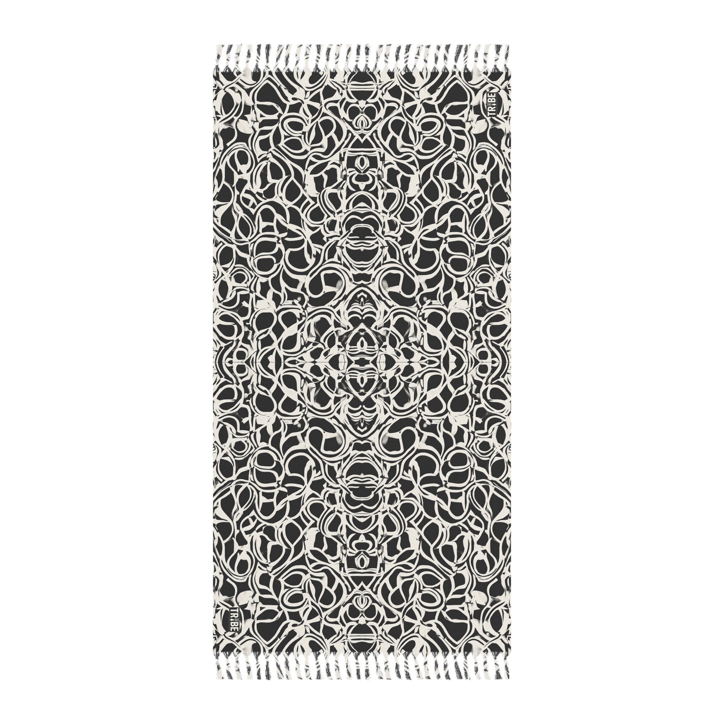 SCRIBBLES Sarong - Onyx