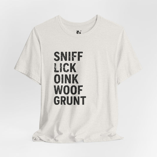 FERAL GREETINGS TRIBALIST Jersey Tee - Onyx Design