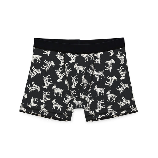 HORNY GOAT Men's Boxer Briefs - Onyx