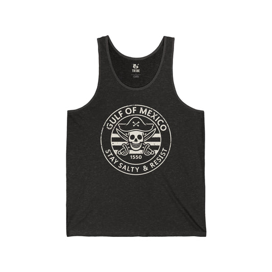 GULF OF MEXICO Jersey Tank - Bone Design