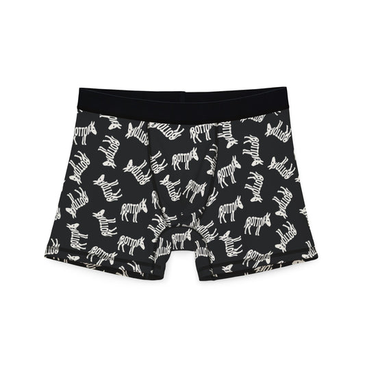 BOTTOM ASS Men's Boxer Briefs - Onyx