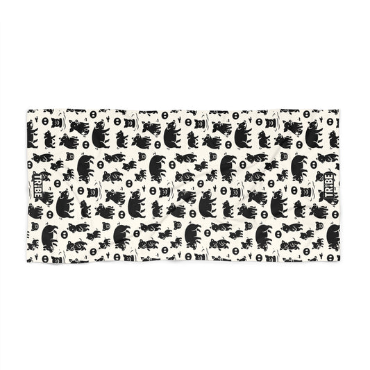 LITTLE PIGGY Beach Towel - Bone