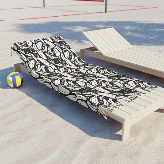 SHIT IS BANANAS Sarong - Onyx