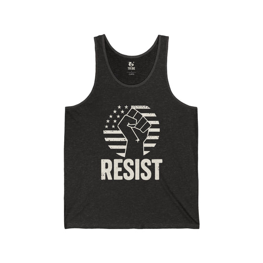 RESIST Jersey Tank - Bone Design