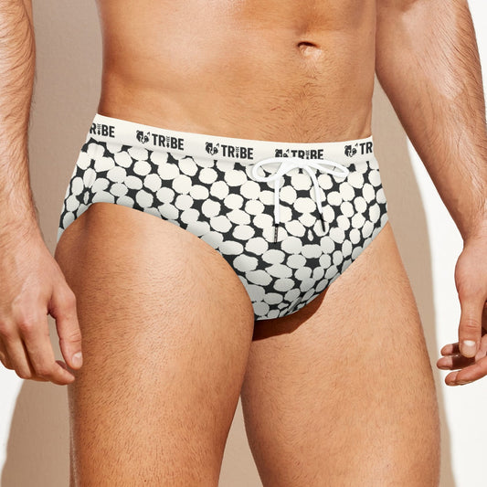 SPOT ME BRO Men's Speedo - Bone