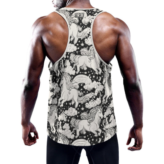 COSMIC UNICORN Men's Muscle Tank - Bone
