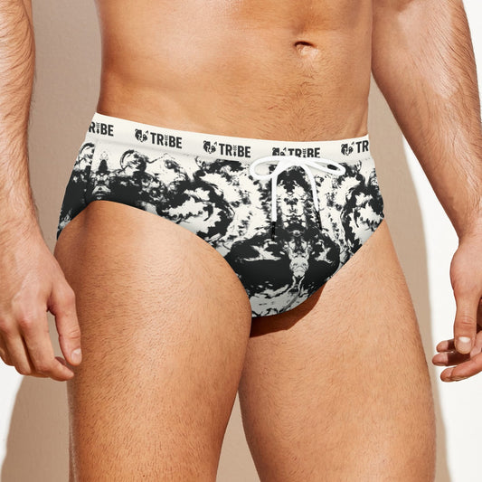 SPLOOGE Men's Speedo - Bone