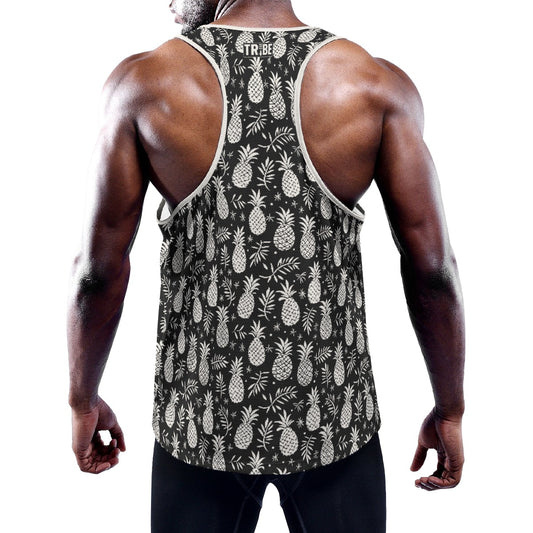 PINEAPPLE SPLASH Men's Muscle Tank - Onyx