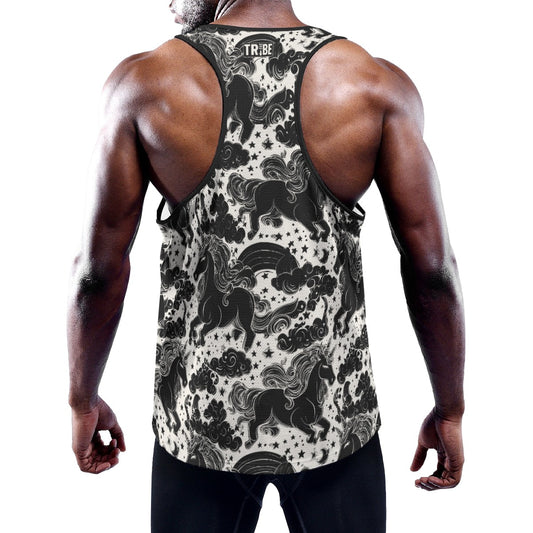 COSMIC UNICORN Men's Muscle Tank - Onyx