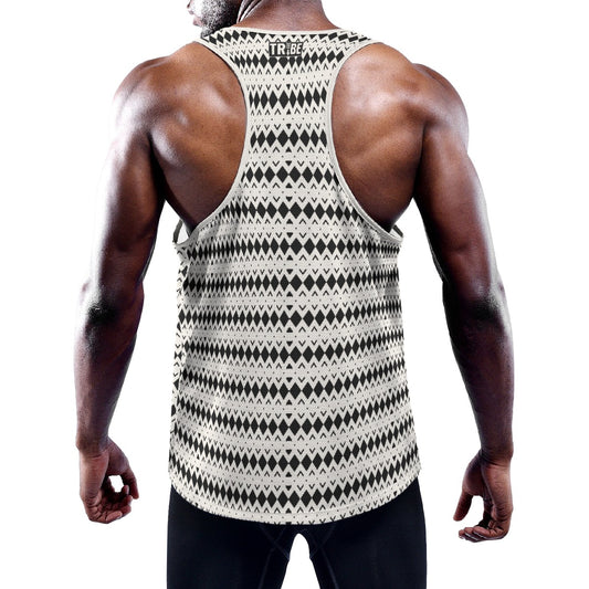 FACETIOUS Men's Muscle Tank - Bone