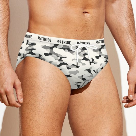 CAMO Men's Speedo - Bone