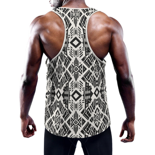 TUHÁLEN Men's Muscle Tank - Bone
