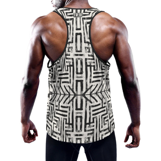 LABYRINTH Men's Muscle Tank - Bone