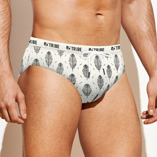 LIGHT AS A FEATHER Men's Speedos - Bone