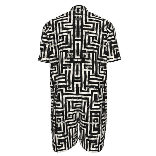 LABYRINTH Men's Rompers - Onyx