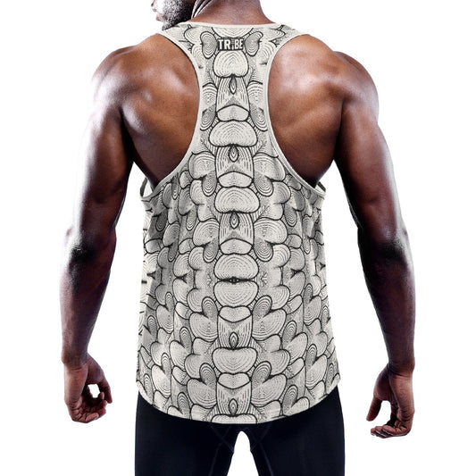 HEART-ON Men's Muscle Tank - Bone