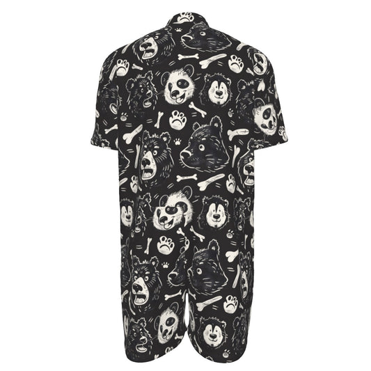 BEAR BONES Men's Romper - Onyx