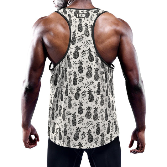 PINEAPPLE SPLASH Men's Muscle Tank - Bone