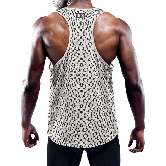 SPOT ME BRO Men's Muscle Tank - Bone