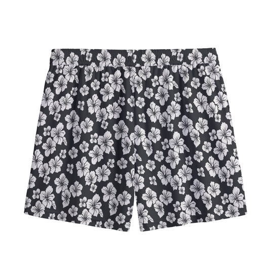 HIBISCUS Men's Mesh Shorts - Onyx