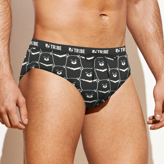 BEAR STARE Men's Speedo - Onyx