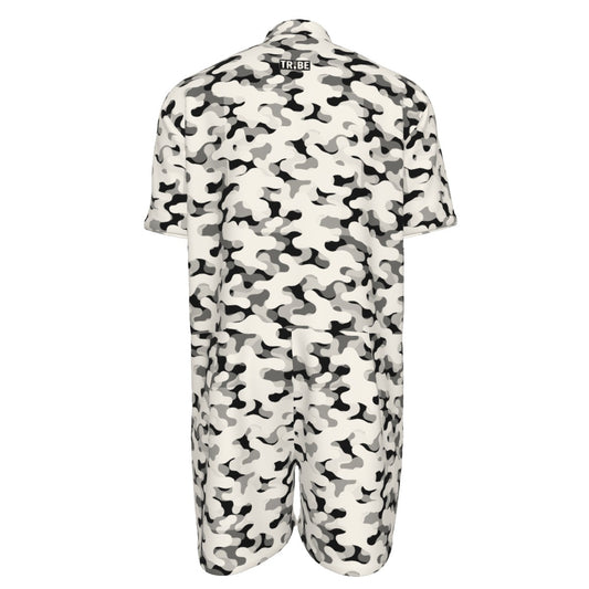 CAMO Men's Romper - Bone